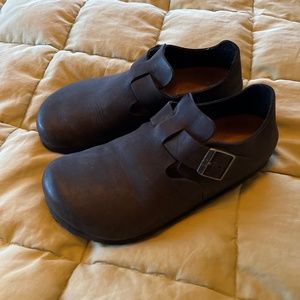 Birkenstock London Oiled Leather Black